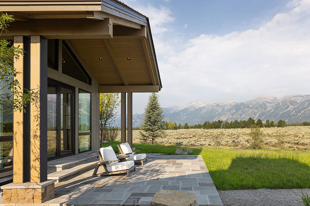 Starfall - modern home in Jackson Hole - Nida Risto Interiors - Photo: Krafty Photos