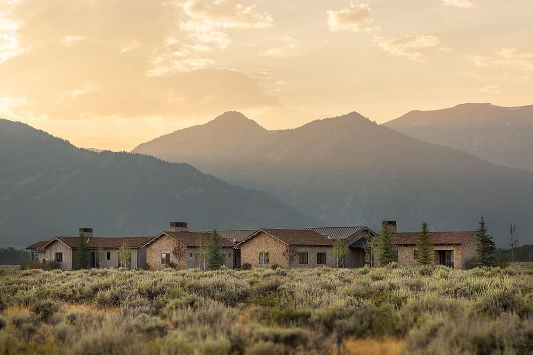 Starfall - modern home in Jackson Hole - Nida Risto Interiors - Photo: Krafty Photos